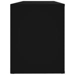Shoe Cabinet Black 100x35x45 cm Engineered Wood - Bargainia.com - 
