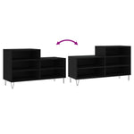 Shoe Cabinet Black 102x36x60 cm Engineered Wood - Bargainia.com - 