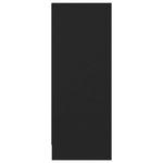 Shoe Cabinet Black 31.5x35x90 cm Engineered Wood - Bargainia.com - 