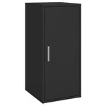 Shoe Cabinet Black 32x35x70 cm Engineered Wood - Bargainia.com - 