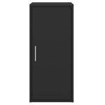 Shoe Cabinet Black 32x35x70 cm Engineered Wood - Bargainia.com - 