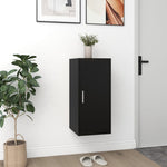 Shoe Cabinet Black 32x35x70 cm Engineered Wood - Bargainia.com - 