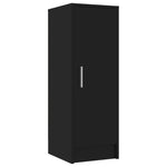 Shoe Cabinet Black 32x35x92 cm Engineered Wood - Bargainia.com - 