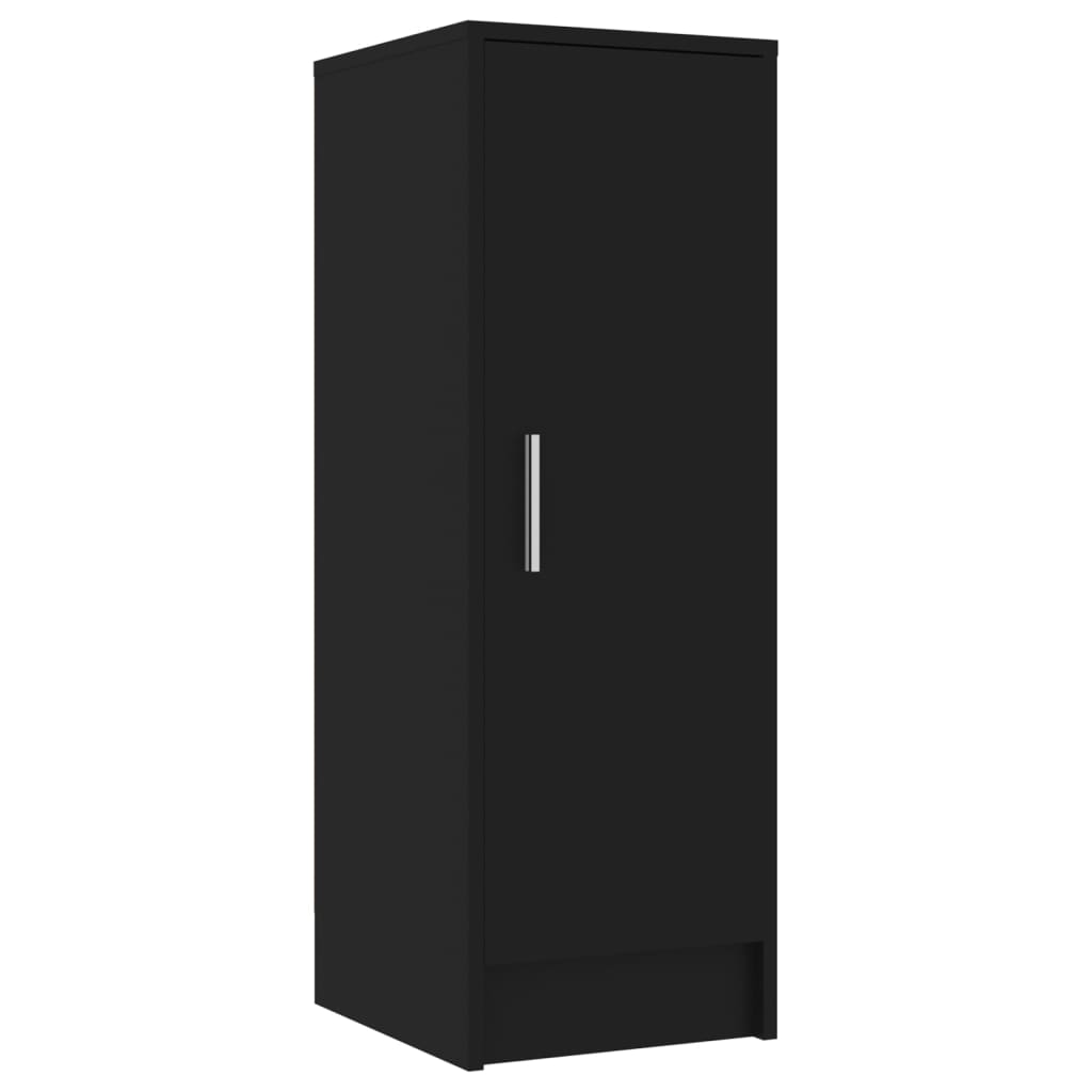 Shoe Cabinet Black 32x35x92 cm Engineered Wood - Bargainia.com - 
