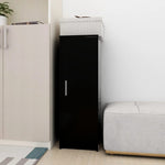 Shoe Cabinet Black 32x35x92 cm Engineered Wood - Bargainia.com - 
