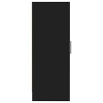 Shoe Cabinet Black 32x35x92 cm Engineered Wood - Bargainia.com - 