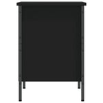 Shoe Cabinet Black 38x35x50 cm Engineered Wood - Bargainia.com - 