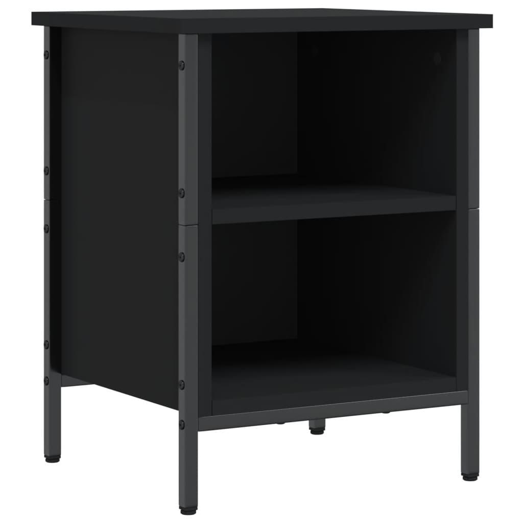 Shoe Cabinet Black 38x35x50 cm Engineered Wood - Bargainia.com - 
