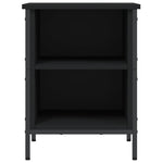 Shoe Cabinet Black 38x35x50 cm Engineered Wood - Bargainia.com - 