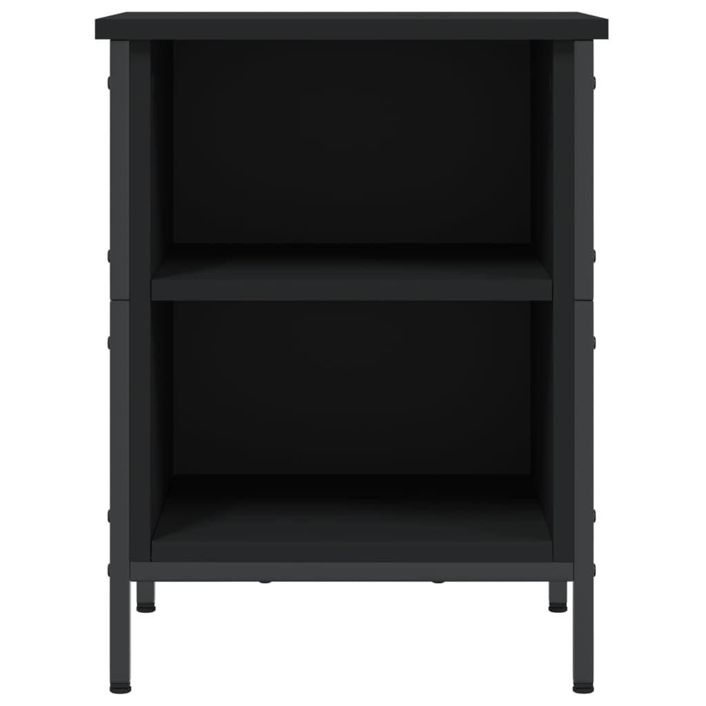 Shoe Cabinet Black 38x35x50 cm Engineered Wood - Bargainia.com - 