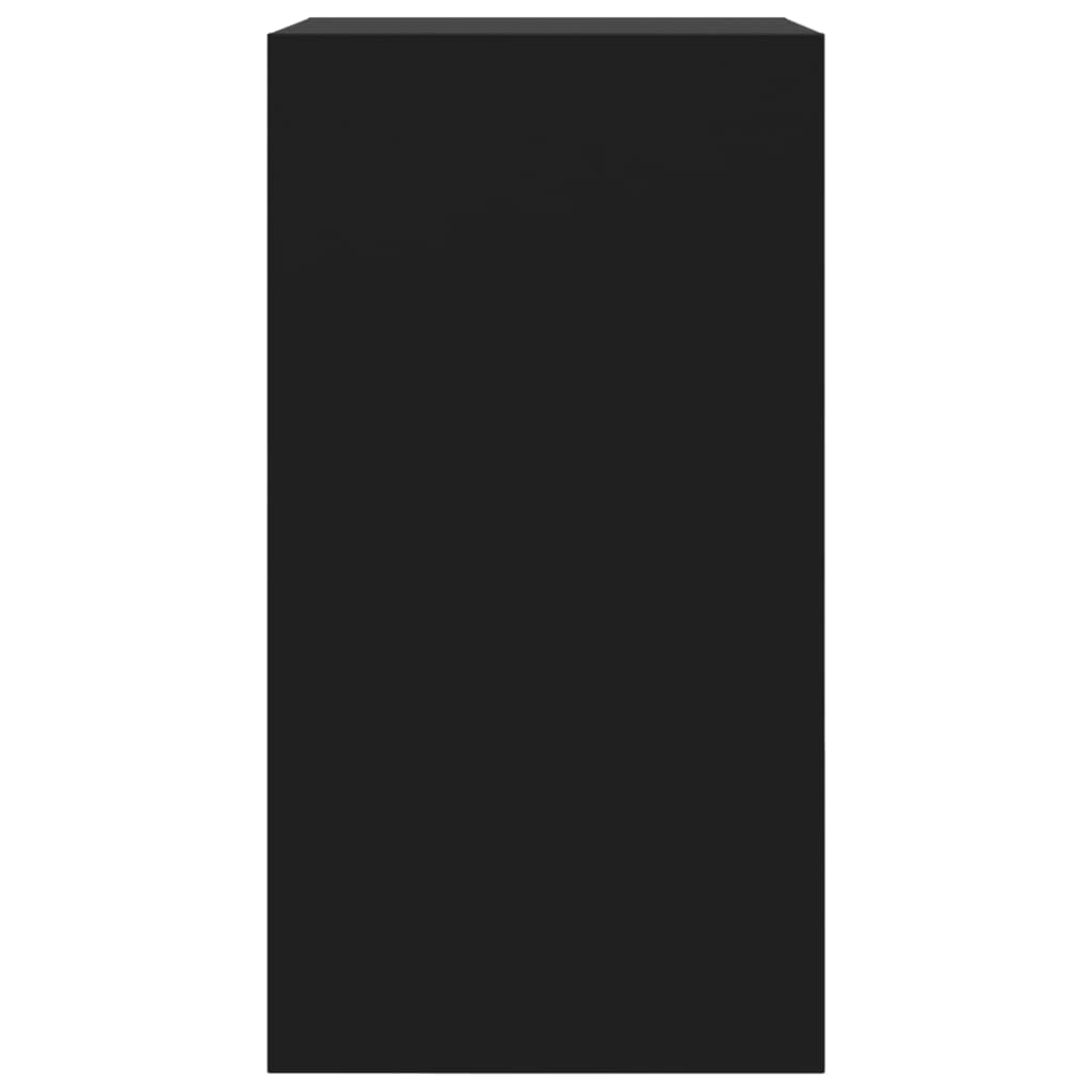 Shoe Cabinet Black 60x34x63.5 cm Engineered Wood - Bargainia.com - 