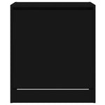 Shoe Cabinet Black 60x42x69 cm Engineered Wood - Bargainia.com - 