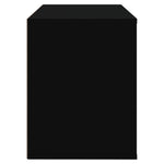 Shoe Cabinet Black 80x35x45 cm Engineered Wood - Bargainia.com - 