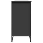 Shoe Cabinet Black 80x38x78 cm Engineered Wood - Bargainia.com - 