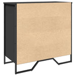 Shoe Cabinet Black 80x38x78 cm Engineered Wood - Bargainia.com - 