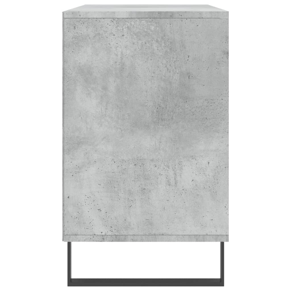 Shoe Cabinet Concrete Grey 102x36x60 cm Engineered Wood - Bargainia.com - 