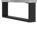 Shoe Cabinet Concrete Grey 102x36x60 cm Engineered Wood - Bargainia.com - 