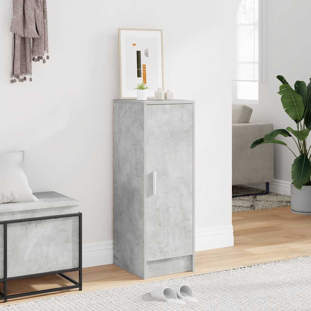 Shoe Cabinet Concrete Grey 32x35x92 cm Engineered Wood - Bargainia.com - 8720286646564 - 808976