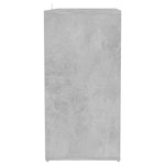 Shoe Cabinet Concrete Grey 60x35x70 cm Engineered Wood - Bargainia.com - 