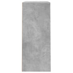 Shoe Cabinet Concrete Grey 60x35x84 cm Engineered Wood - Bargainia.com - 
