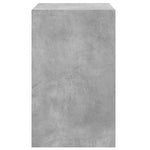 Shoe Cabinet Concrete Grey 60x42x69 cm Engineered Wood - Bargainia.com - 