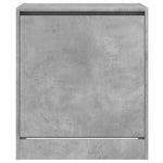 Shoe Cabinet Concrete Grey 60x42x69 cm Engineered Wood - Bargainia.com - 