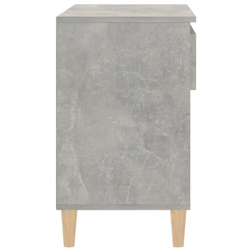 Shoe Cabinet Concrete Grey 70x36x60 cm Engineered Wood - Bargainia.com - 