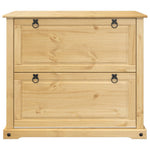 Shoe Cabinet Corona 99x32x85 cm Solid Wood Pine - Bargainia.com - 