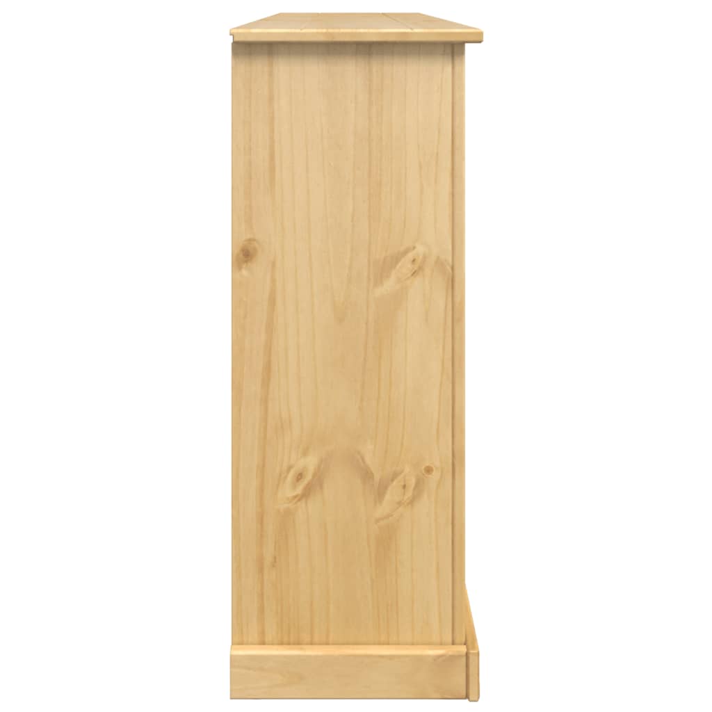 Shoe Cabinet Corona 99x32x85 cm Solid Wood Pine - Bargainia.com - 