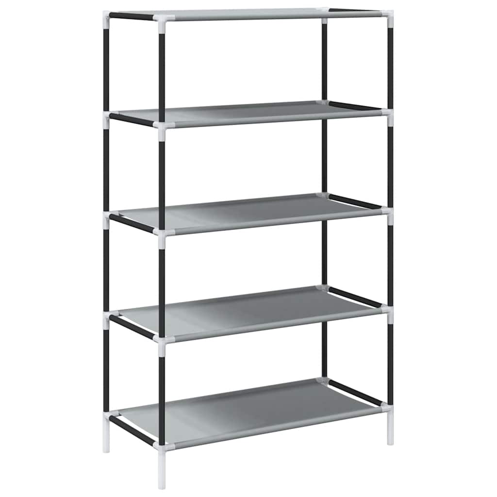 Shoe Cabinet Grey 60.5x30x97 cm Non - woven Fabric - Bargainia.com - 