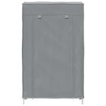 Shoe Cabinet Grey 60.5x30x97 cm Non - woven Fabric - Bargainia.com - 