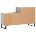 Shoe Cabinet Grey Sonoma 102x36x60 cm Engineered Wood - Bargainia.com - 