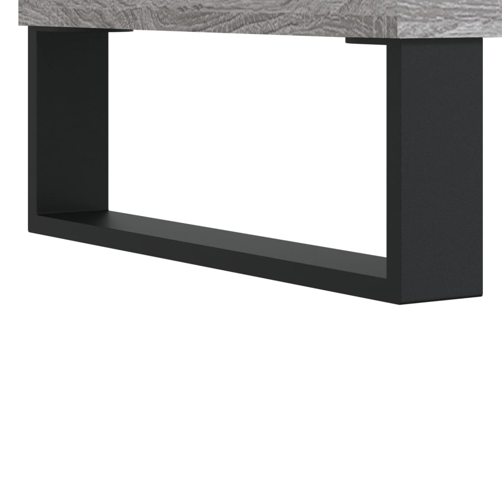 Shoe Cabinet Grey Sonoma 102x36x60 cm Engineered Wood - Bargainia.com - 