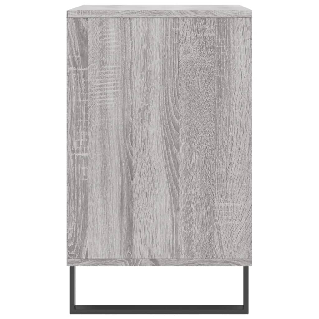 Shoe Cabinet Grey Sonoma 102x36x60 cm Engineered Wood - Bargainia.com - 