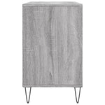 Shoe Cabinet Grey Sonoma 102x36x60 cm Engineered Wood - Bargainia.com - 