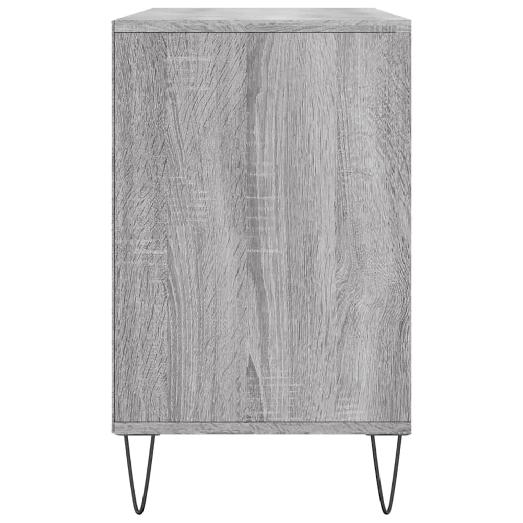 Shoe Cabinet Grey Sonoma 102x36x60 cm Engineered Wood - Bargainia.com - 
