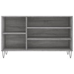 Shoe Cabinet Grey Sonoma 102x36x60 cm Engineered Wood - Bargainia.com - 