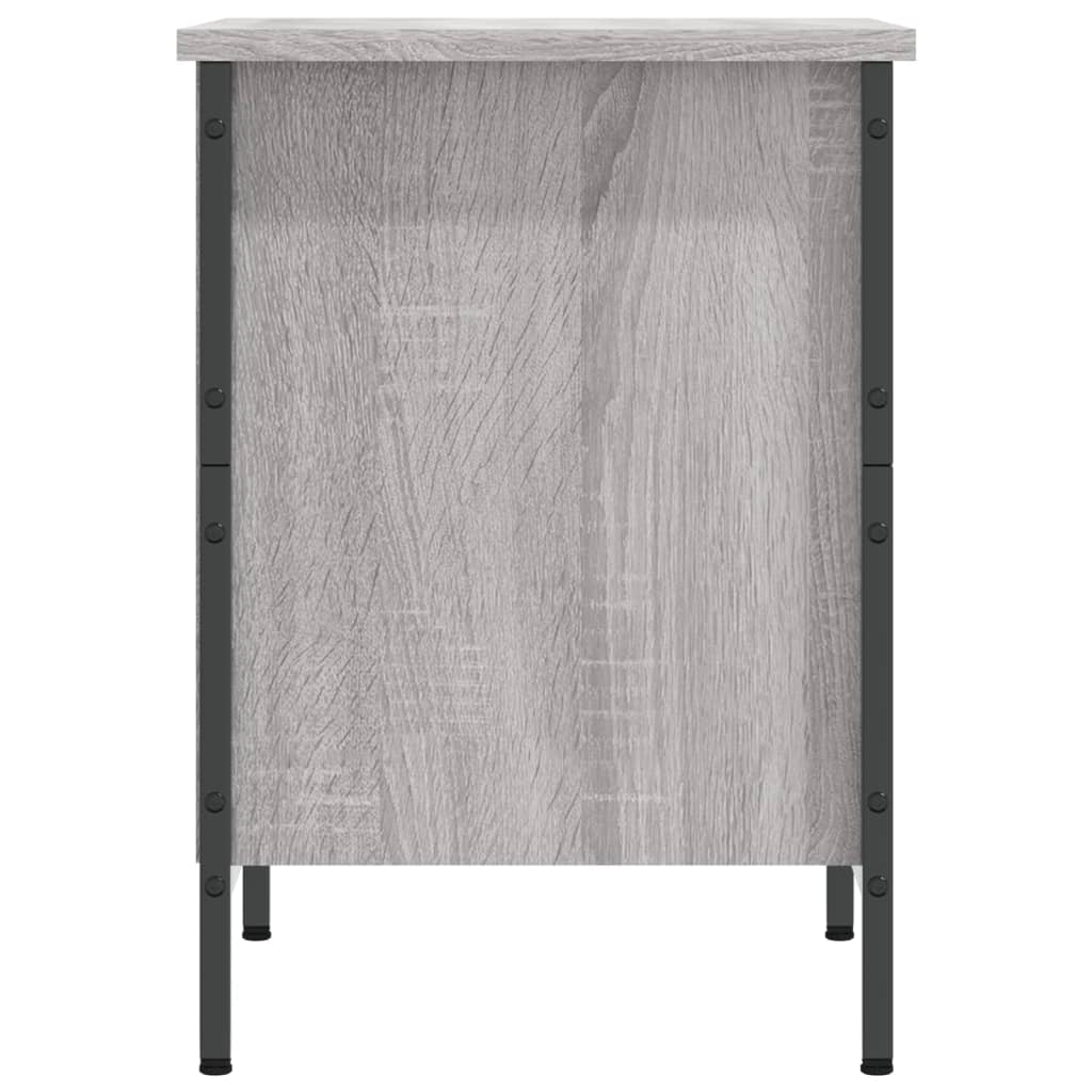 Shoe Cabinet Grey Sonoma 38x35x50 cm Engineered Wood - Bargainia.com - 