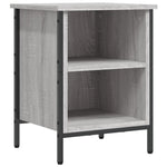 Shoe Cabinet Grey Sonoma 38x35x50 cm Engineered Wood - Bargainia.com - 