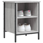 Shoe Cabinet Grey Sonoma 38x35x50 cm Engineered Wood - Bargainia.com - 