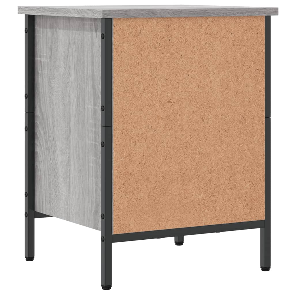 Shoe Cabinet Grey Sonoma 38x35x50 cm Engineered Wood - Bargainia.com - 