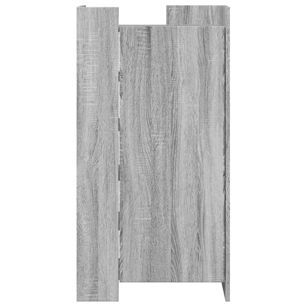 Shoe Cabinet Grey Sonoma 52x37.5x100 cm Engineered Wood - Bargainia.com - 