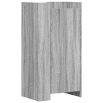 Shoe Cabinet Grey Sonoma 52x37.5x100 cm Engineered Wood - Bargainia.com - 
