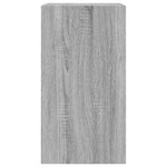 Shoe Cabinet Grey Sonoma 60x34x63.5 cm Engineered Wood - Bargainia.com - 