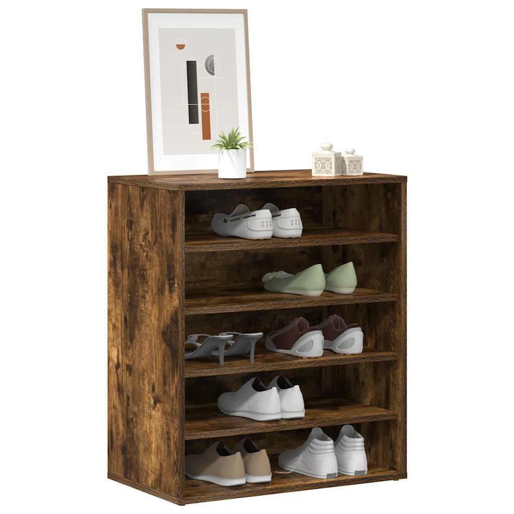 Shoe Cabinet Grey Sonoma 60x35x70 cm Engineered Wood - Bargainia.com - 