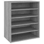 Shoe Cabinet Grey Sonoma 60x35x70 cm Engineered Wood - Bargainia.com - 