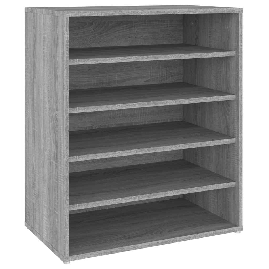 Shoe Cabinet Grey Sonoma 60x35x70 cm Engineered Wood - Bargainia.com - 