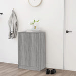 Shoe Cabinet Grey Sonoma 60x35x92 cm Engineered Wood - Bargainia.com - 