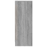Shoe Cabinet Grey Sonoma 60x35x92 cm Engineered Wood - Bargainia.com - 