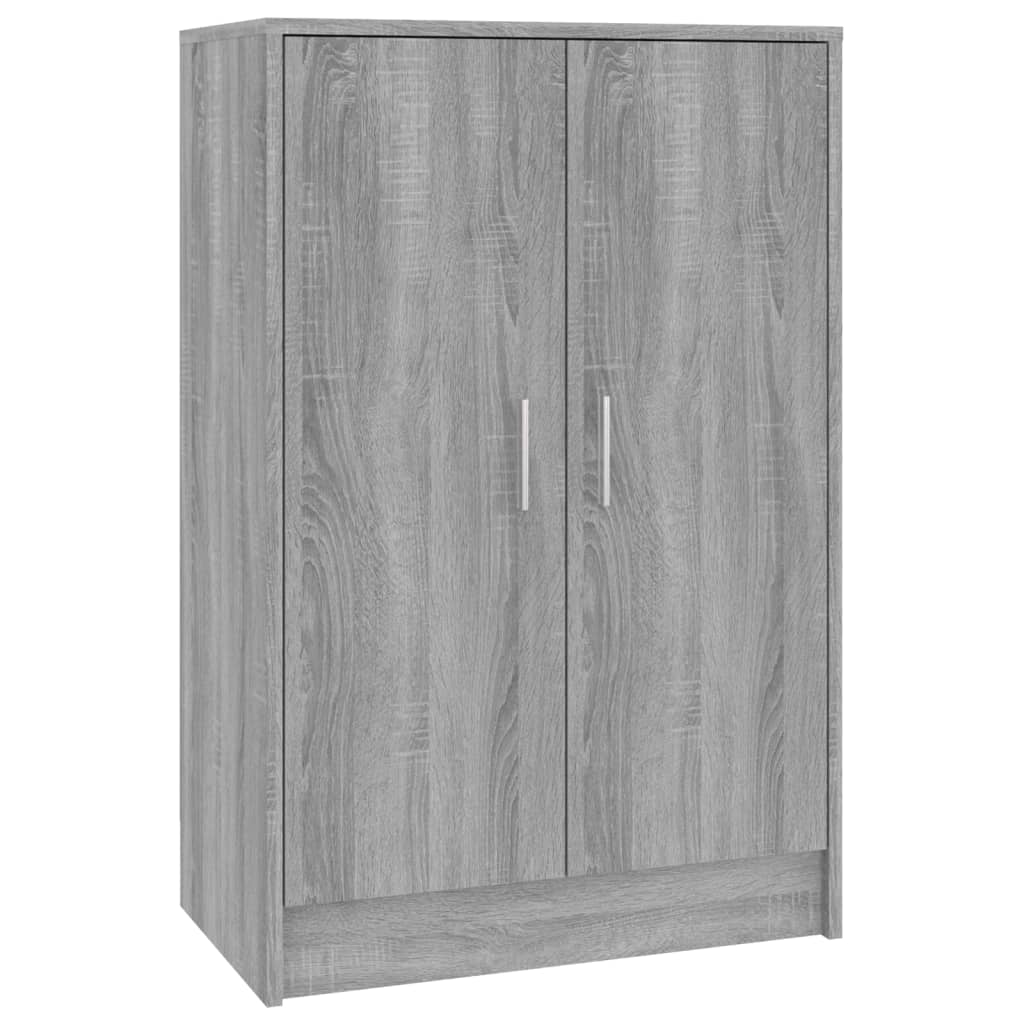 Shoe Cabinet Grey Sonoma 60x35x92 cm Engineered Wood - Bargainia.com - 